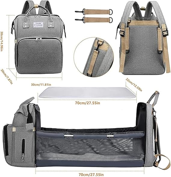 Baby Bag Diaper Bag with Changing Station